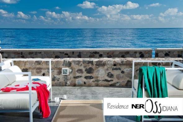 Nerossidiana Sul Mare Di Lipari Lägenhet Exteriör bild
